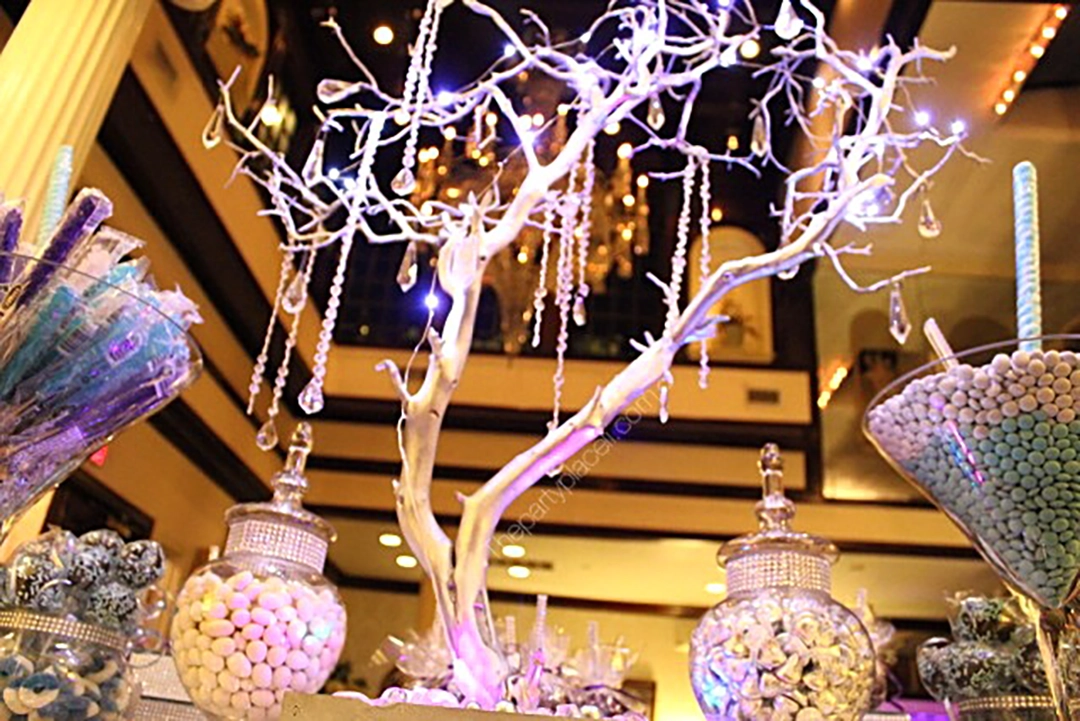 manzanita candy table